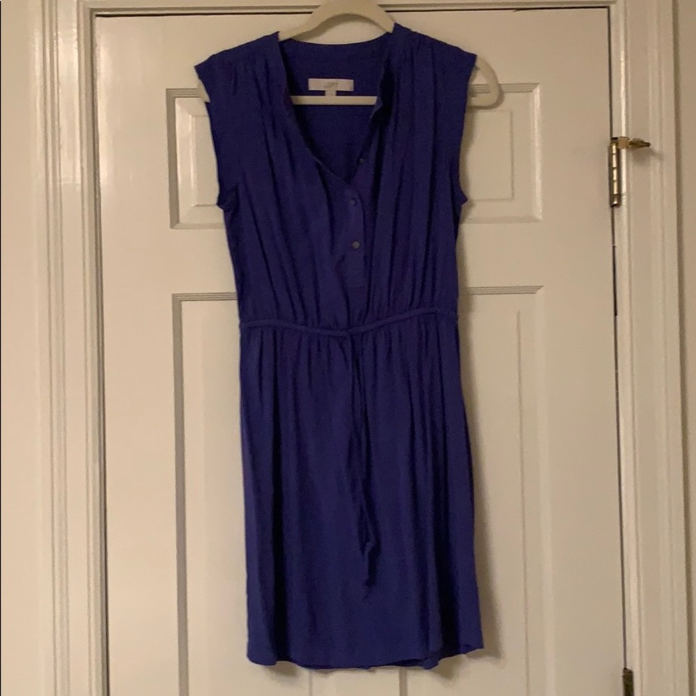 Ann Taylor Loft tie waist dress